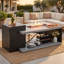 Square Fire Pit Table