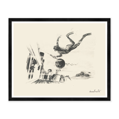 Scuba - Picture Frame Print