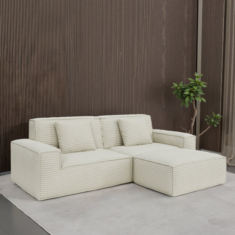 Canapé 106,3 po, Beige