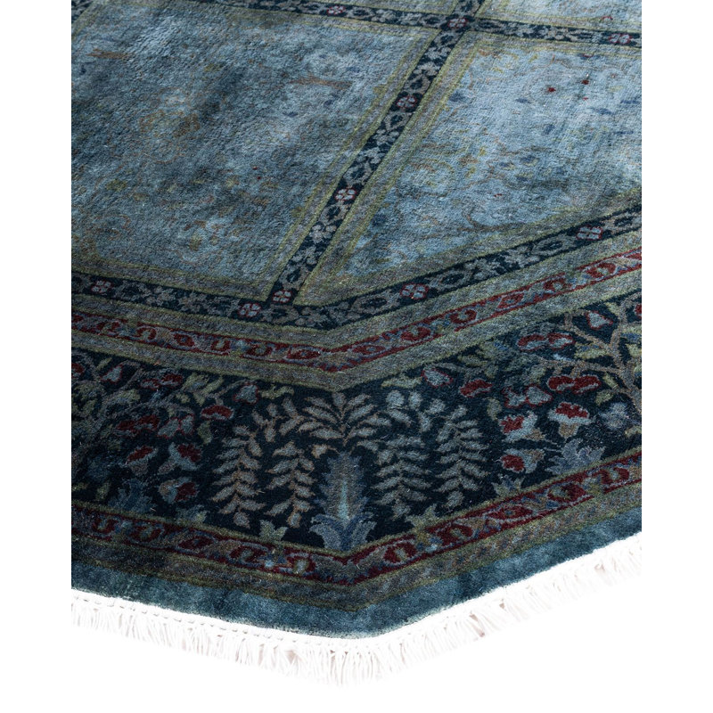 Ismeralda One-of-a-Kind 6' 1" X 6' 1" Hand Knotted Area Rug