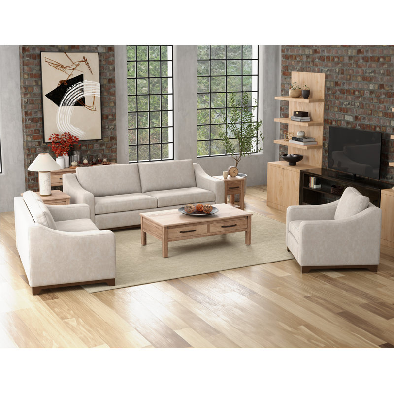 Joita Upholstered Armchair, Snow Polyester
