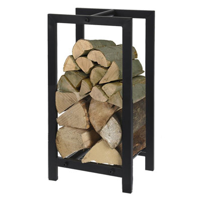 Lovanda 30 W x 22 D Metal Log Rack