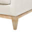 Fauteuil de style campagne moderne Knox, velours beige performance 36 po Knox-1013808316