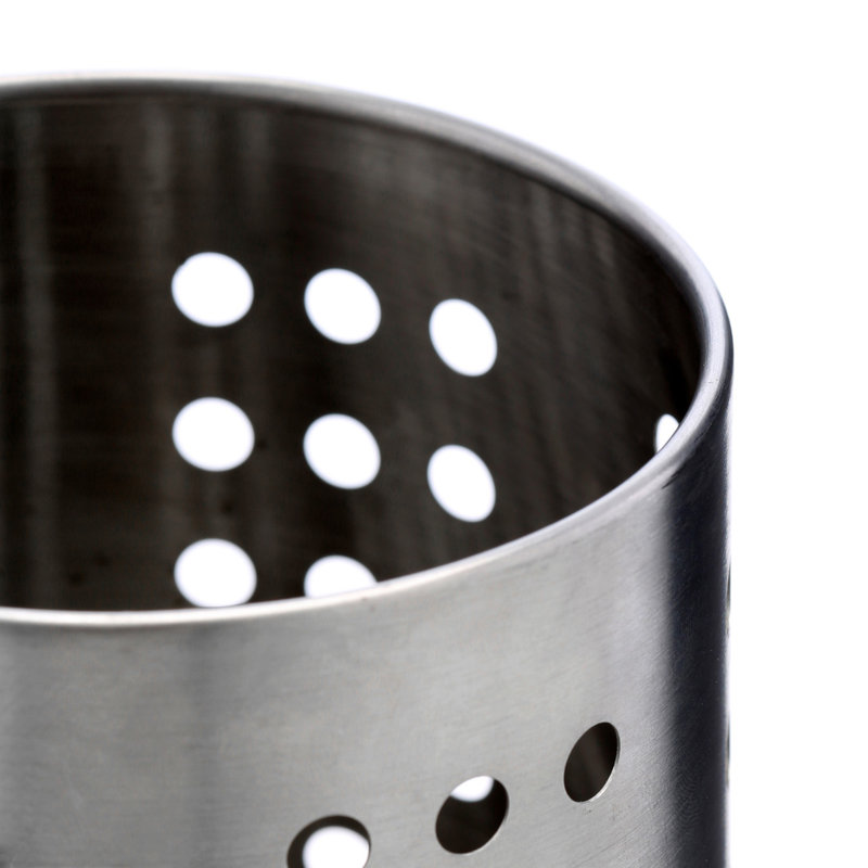 Stainless Steel Round Utensil Crock