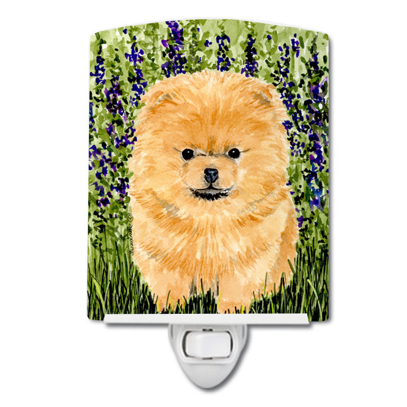 Pomeranian Ceramic Night Light