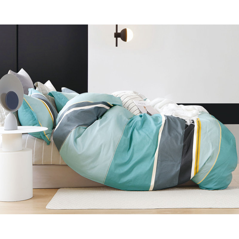Ensemble d'édredon en coton , Édredon pour très grand lit + 2 très grandes ta