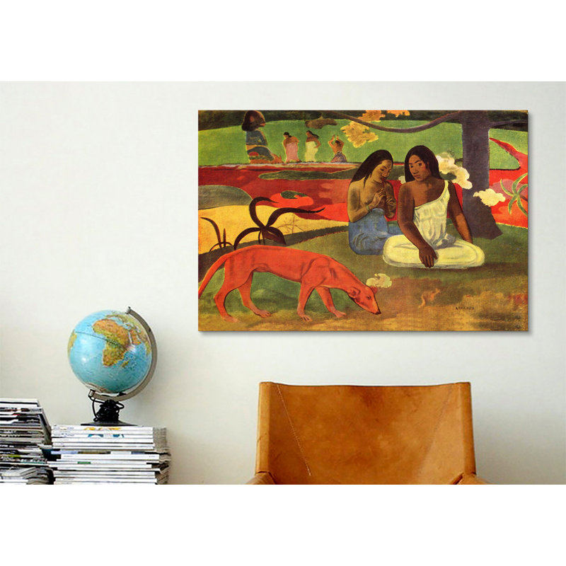 Paul Gauguin Arearea 1892 Wrapped Canvas Print, 18" x 26"