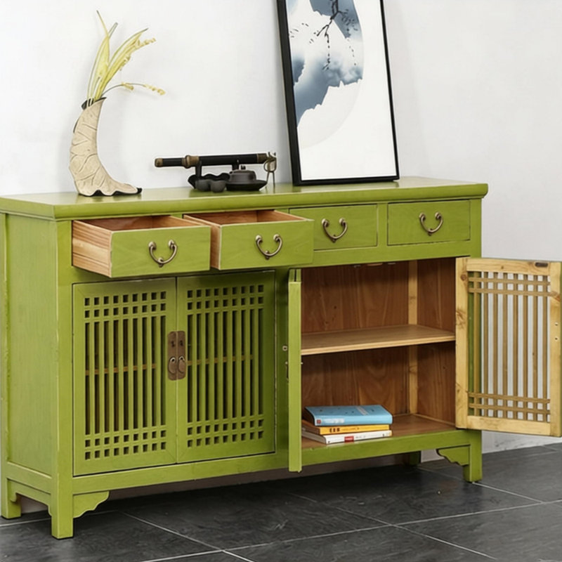 Classical Green Sideboard