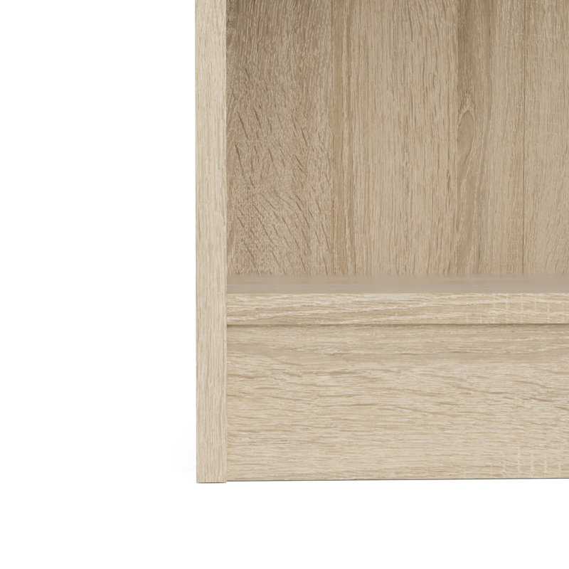 Bezalel 203.2cm H x 79cm W Standard Bookcase, Oak