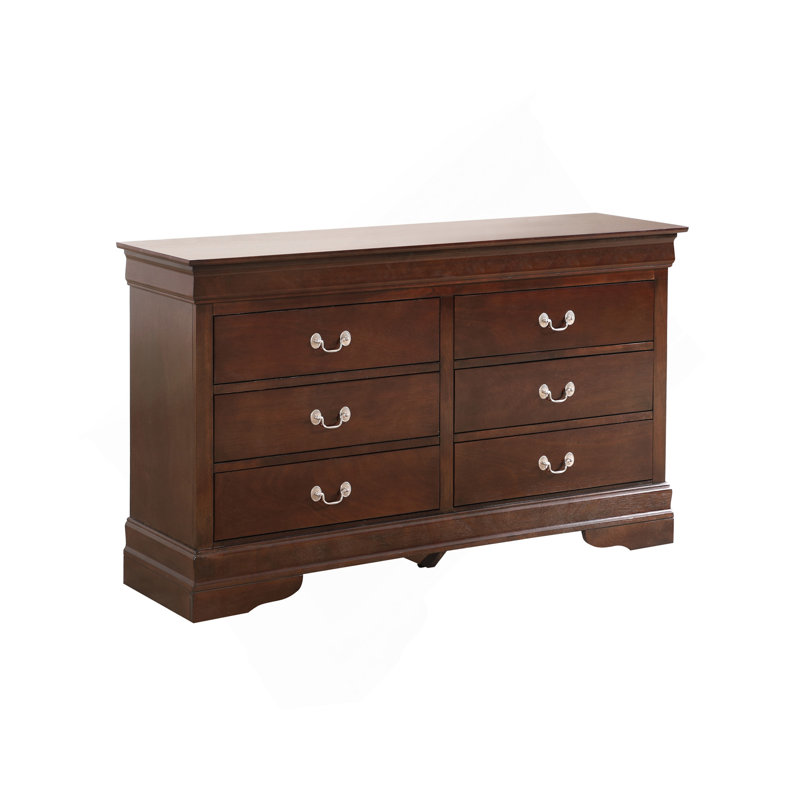 Commode Louisphillipe G02125-D, cappuccino, Chêne