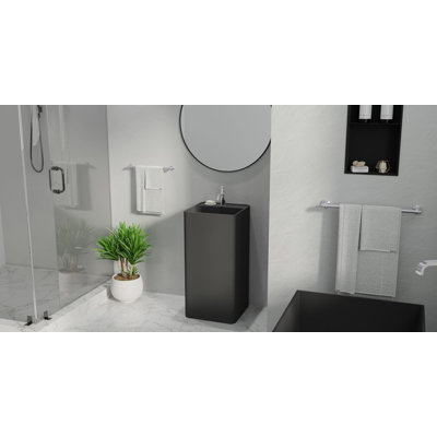 Lavabo de salle de bain autoportant Badeloft