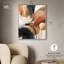 Décoration murale boho «Terrestre Sweep I» par Art Remedy, cadre argenté, 30 x 36-498695943-498695939