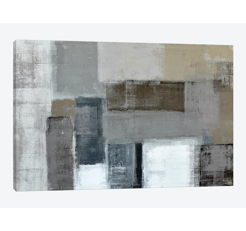 « the labyrinthe », impression sur toile, H 8 po x l 12 po x P 0,75 po, Toile tendue, Pas de tapis