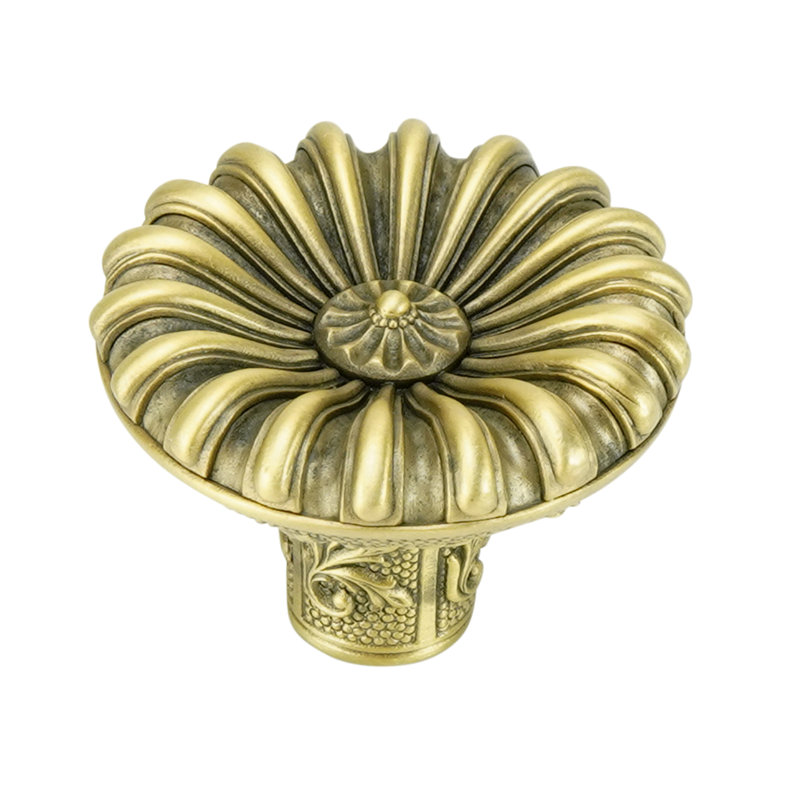 NANTUCKET Designer Knob, Brass