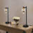 Set Of 2,  H20 Inch Industrial Style Table Lamp With Touch Control, Usb Port, And Dimmable Led