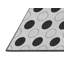 Tapis gris/bleu à motifs-1167592557