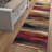 Mettler Abstract Brown/Red/Beige Contemporary Indoor Area Rug-618206093