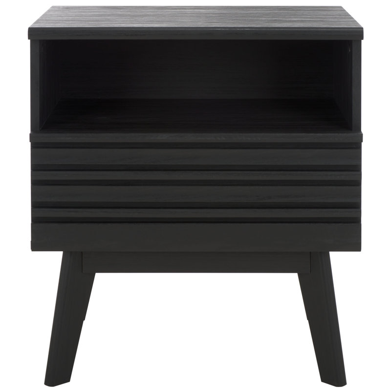 Table de chevet Kunio, Noir