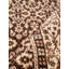 Tapis intérieur brun beige en laine noué à la main-1999699620