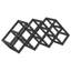 Tabletop Wine Bottle Rack Black