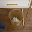Martha Stewart Ryder Set of 2 Premium 4.5 Gallon Mesh Metal Wastebaskets