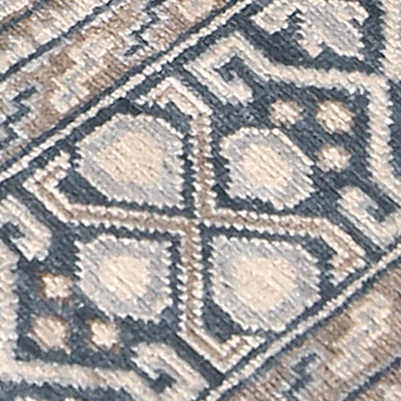 Blu Blue Hand-Knotted Accent Rug 2'X3', Rectangle 9' x 12'