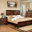 Table de chevet acacia noyer 1pc seulement