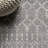Kateshia Moroccan HYPE Boho Vintage Diamond Gray/Ivory Rug-1399586345