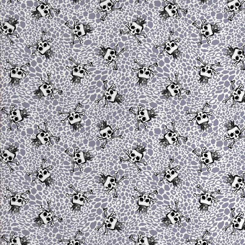 Tissu crâne, l 58 po x L 180 po
