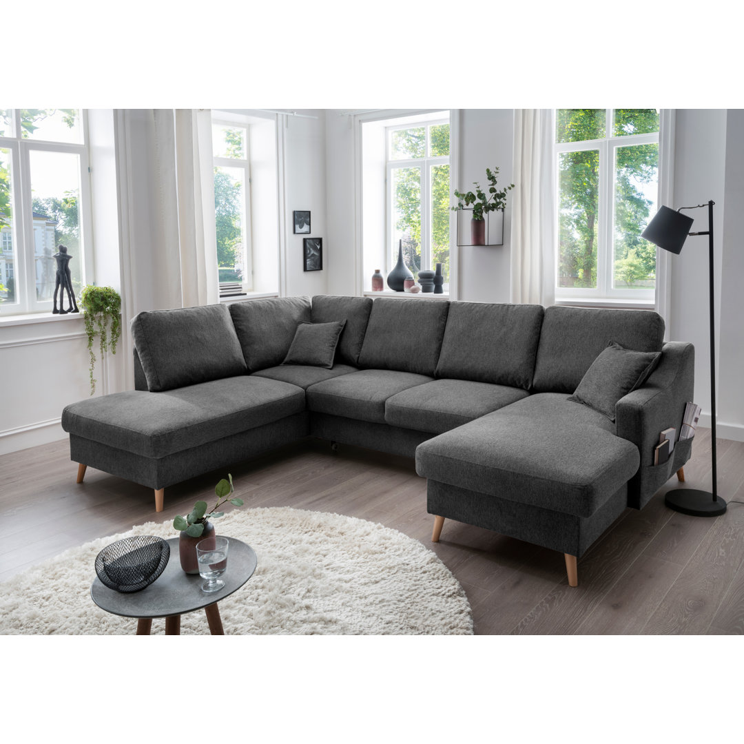 Ecksofa Emerich mit Bettfunktion