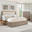 Barley Brown 1-Drawer Nightstand Bedside Table