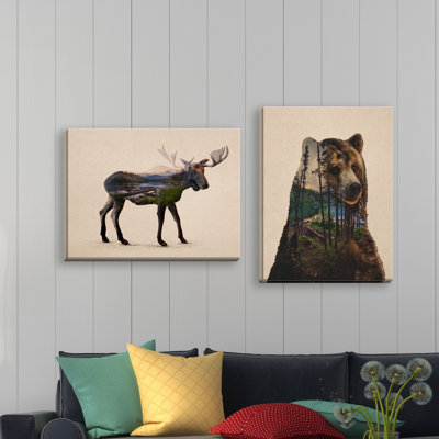 Davies Babies - 2 Piece Print on Canvas