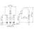 17.32" Bridge Kitchen Faucet with Pull Down Sprayer, Bridge Faucet for Kitchen Sink 3 Holes-104561431