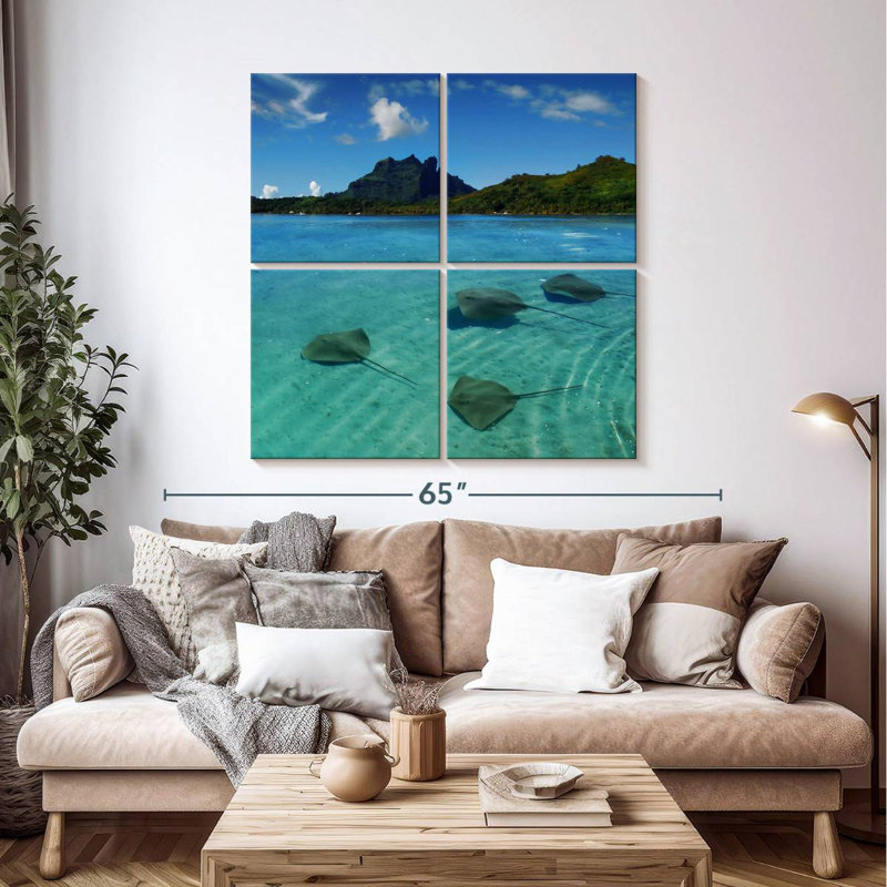 Brampt Bora Bora Stingrays, 45" H x 45" W