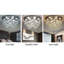 Lustre encastré en cristal 9 lumières K9