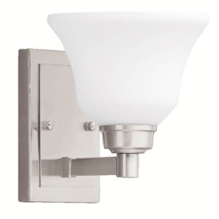 Applique murale 1 lumière Kichler 5388 Langford - Nickel