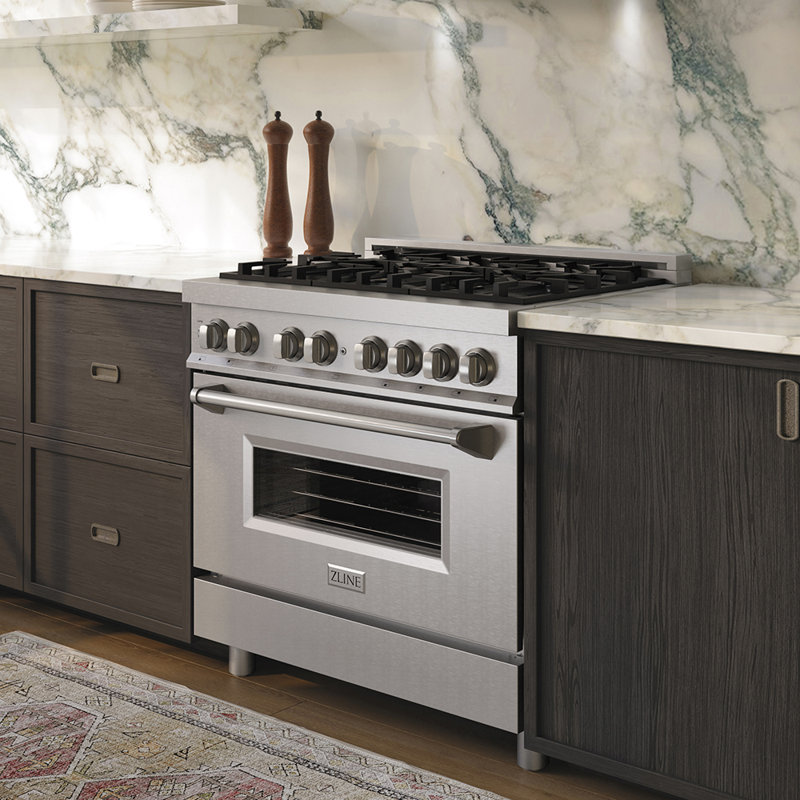 ZLINE 36" Legacy Dual Fuel Range, Stainless Steel