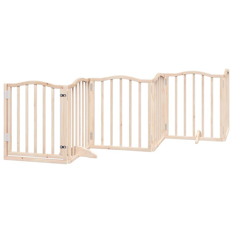 Lissie Solid Wood Dog House Door, Beige, 60cm H x 750cm W x 2cm D