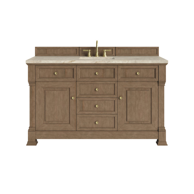Brookfield Vanity, Pecan, Widespread, Tajnar Eclos