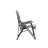 Collapsible High Back Lawn Chair Supporting 250Lbs, Grey With Cup Holder, Comfortable Breathable Material, Steel Frame For Outdoor And Garden 250Lbs Support, Portable Collapsible, Color, Frame,-485754430