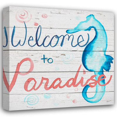 «Dovecove Craven», art sur toile tendue par la galerie Katrina: Welcome to Paradise