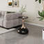 Table de bout en fer Fiontan Luxury Design, table d'appoint ronde minimaliste pour petits espaces-1623532758