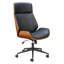 Fauteuil de bureau ergonomique pivotant à haut dossier-486090993