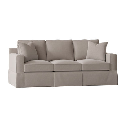 McAlester 85'' Slipcovered Sofa