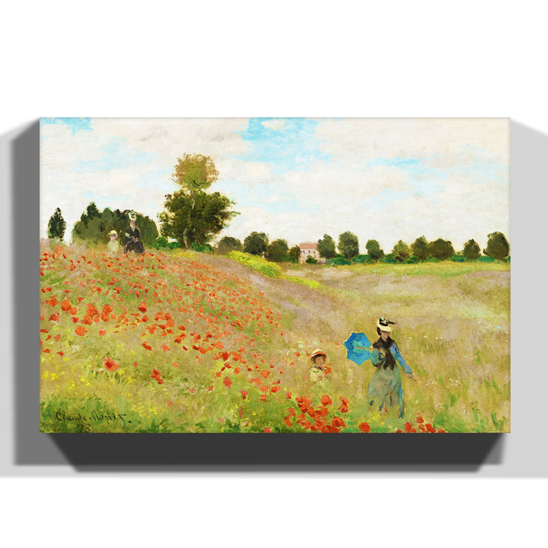 Claude Monet - Wrapped Canvas Painting, 70cm H x 100cm W