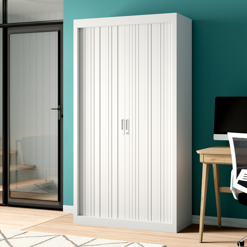 2 -Door 4 -Shelf, White