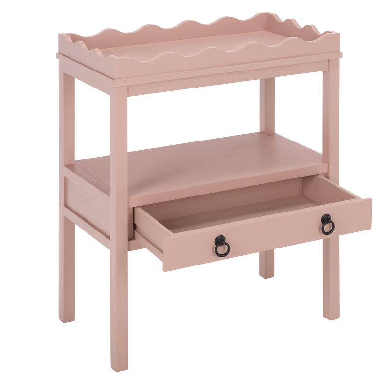 Table d'appoint Kirkley, Rose