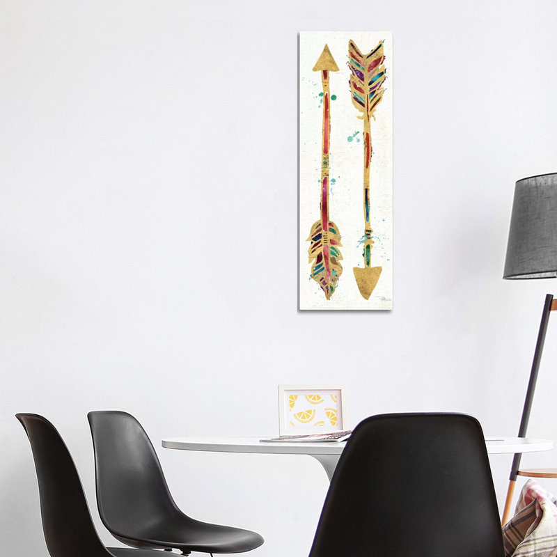 Beautiful Arrows I by Pela Studio - Wrapped Canvas Painting, 121.92 cm H x 40.64 cm W x 3.175 cm D