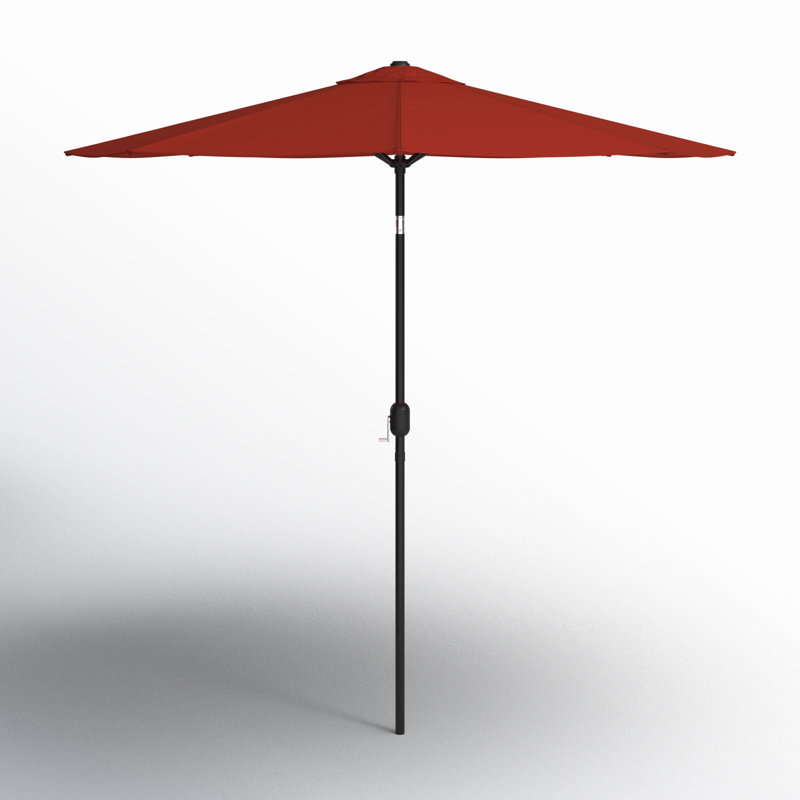 Parasol de marché 9 pi Delaplaine, Orange