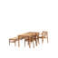 Sammen Outdoor Teak Bench